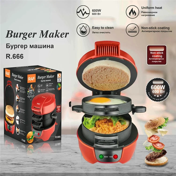 Multi-Function Burger Maker Machine