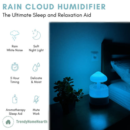 TrendyHomeHearth™ 3in1 Rain Cloud Humidifier