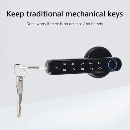 TrendyHomeHearth™ Smart Touch ID Door Handle With Tuya App