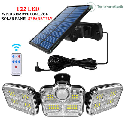 TrendyHomeHearth™ LED Solar Motion Sensor Light